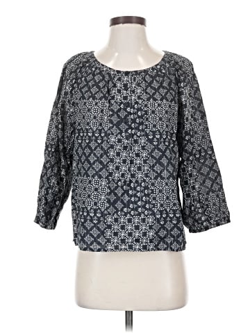 Garnet Hill 3/4 Sleeve Blouse (view 1)