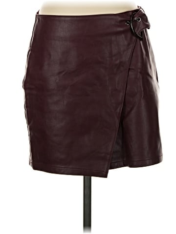 Express Faux Leather Skirt (view 1)