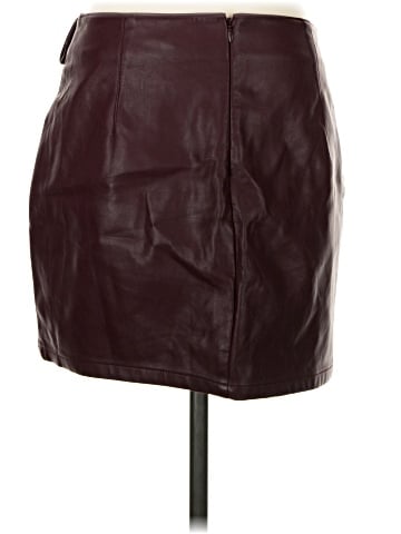 Express Faux Leather Skirt (view 2)