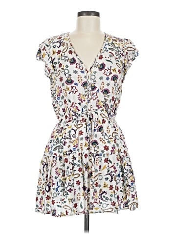 Olivaceous Casual Dress (view 1)