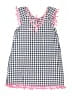 Egg Baby 100% Cotton Checkered-gingham Blue Dress Size 6 - photo 2