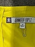 Jennifer Lopez 100% Polyester Gold Short Sleeve Blouse Size M - photo 4