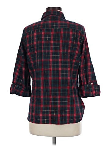 Tommy Hilfiger 3/4 Sleeve Button-Down Shirt (view 2)