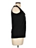 August Silk Black Sleeveless Blouse Size L - photo 4