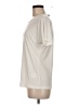 IMAN Solid Ivory Short Sleeve T-Shirt Size M - photo 5