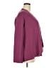 Eileen Fisher 100% Wool Purple Burgundy Wool Cardigan Size 3X - photo 4
