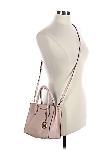 MICHAEL Michael Kors Leather Satchel (view 2)