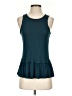 Ann Taylor LOFT 100% Rayon Teal Sleeveless Top Size XS - photo 1