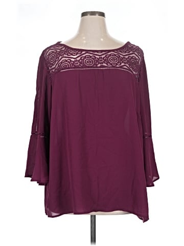 Signature 3/4 Sleeve Blouse (view 1)
