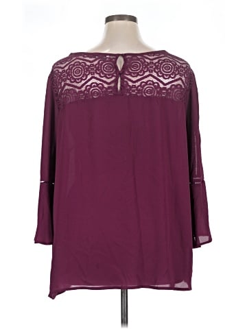 Signature 3/4 Sleeve Blouse (view 2)
