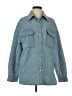 CoffeeShop Argyle Blue Denim Jacket Size XS - photo 1
