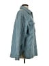 CoffeeShop Argyle Blue Denim Jacket Size XS - photo 4