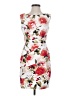 Connected Apparel Floral White Cocktail Dress Size 4 (petite) - photo 1