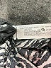 Zara Animal Print Silver Short Sleeve Blouse Size XL - photo 8