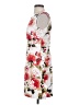Connected Apparel Floral White Cocktail Dress Size 4 (petite) - photo 5