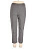 Alfred Dunner 100% Wool Chevron-herringbone Gray Wool Pants Size 14 - photo 1