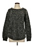 RDI 100% Acrylic Tweed Black Gray Pullover Sweater Size L - photo 1