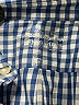 Vineyard Vines Checkered-gingham Blue Long Sleeve Button-Down Shirt Size 6 - photo 3