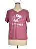 Peanuts Pink Short Sleeve T-Shirt Size XL - photo 1
