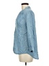 Mossimo 100% Lyocell Blue 3/4 Sleeve Button-Down Shirt Size M - photo 5