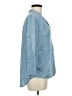 Mossimo 100% Lyocell Blue 3/4 Sleeve Button-Down Shirt Size M - photo 4
