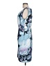 DressBarn Graphic Blue Cocktail Dress Size 12 - photo 5