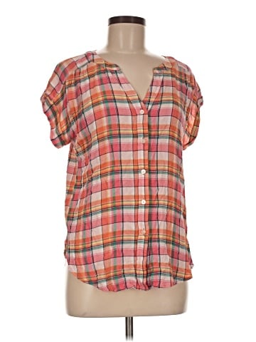 Ann Taylor LOFT Short Sleeve Blouse (view 1)