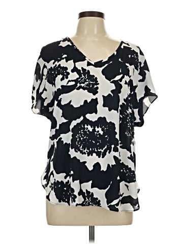 Ann Taylor LOFT Short Sleeve Blouse (view 1)