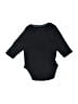 Team Apparel Black Long Sleeve Onesie Size 3-6 mo - photo 2