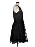 Milly 100% Polyester Stars Black Cocktail Dress Size 6 - photo 4