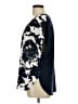 Ann Taylor LOFT 100% Polyester Black Short Sleeve Blouse Size L - photo 5