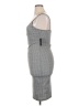 Mind Code Houndstooth Gray Cocktail Dress Size XL - photo 5