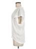 Entro 100% Rayon White Short Sleeve Blouse Size M - photo 5
