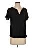 Daniel Rainn Black Short Sleeve Blouse Size XS (petite) - photo 1