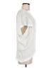 Entro 100% Rayon White Short Sleeve Blouse Size M - photo 4