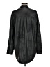 Gianni Bini Metallic Black Long Sleeve Blouse Size M - photo 2
