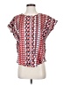 Parker 100% Polyester Red Short Sleeve Blouse Size S - photo 1