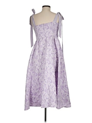 Flat White Cocktail Dress (view 2)