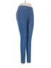 Hue Chevron-herringbone Blue Jeggings Size S - photo 1