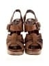 Chloé Brown Leather Platform Sandals Size EU 37 - photo 2