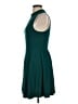 Everly Solid Green Cocktail Dress Size L - photo 5