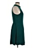 Everly Solid Green Cocktail Dress Size L - photo 4