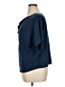 Saga 100% Cotton Blue Short Sleeve Turtleneck Size XL (estimated) - photo 5