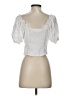 Sugarlips White Short Sleeve Blouse Size XS - photo 2