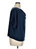 Saga 100% Cotton Blue Short Sleeve Turtleneck Size XL (estimated) - photo 4