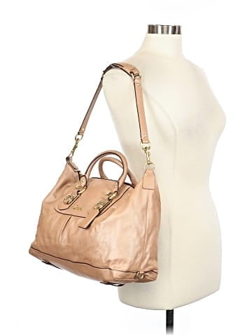 Coach Factory Leather Satchel (view 2)