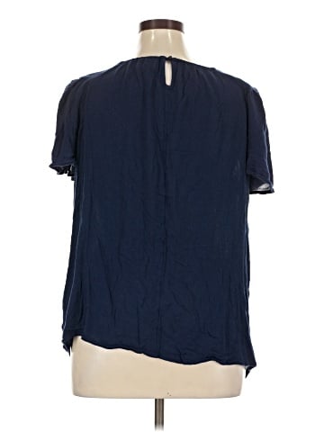 St. John's Bay Short Sleeve Blouse (view 2)