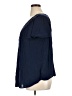 St. John's Bay 100% Rayon Blue Short Sleeve Blouse Size 0X (estimated) - photo 5