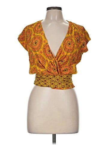 Maeve by Anthropologie Short Sleeve Blouse (view 1)