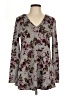 Iz Byer Gray Long Sleeve Blouse Size L - photo 1